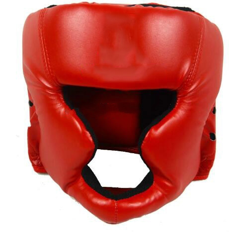

WANSDA WSD001 Adjustable Adult Fighting Training Helmet Boxing Protective Gear(Red)