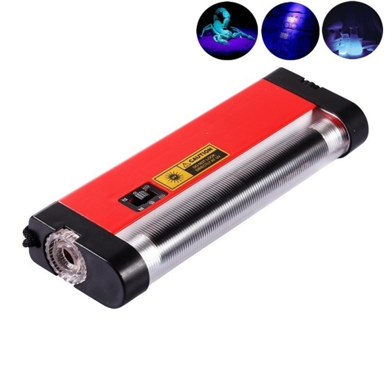 

Mini 2 in 1 Handheld Backlight UV LED Money Detector LED Flashlight Torch Lamp Counterfeit Currency Tester