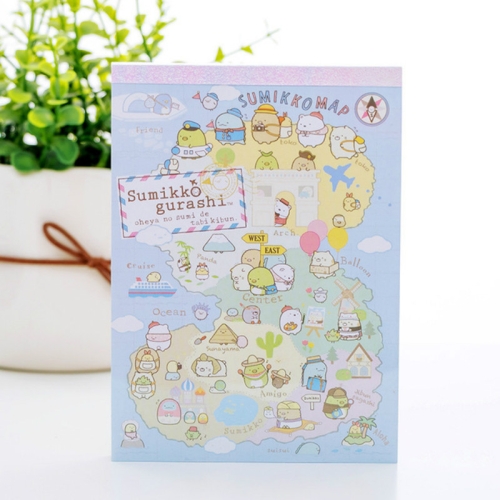 

2 PCS Cartoon Note Pad Pocket Portable Office Learning Note Memo Pad Stationery Style 4