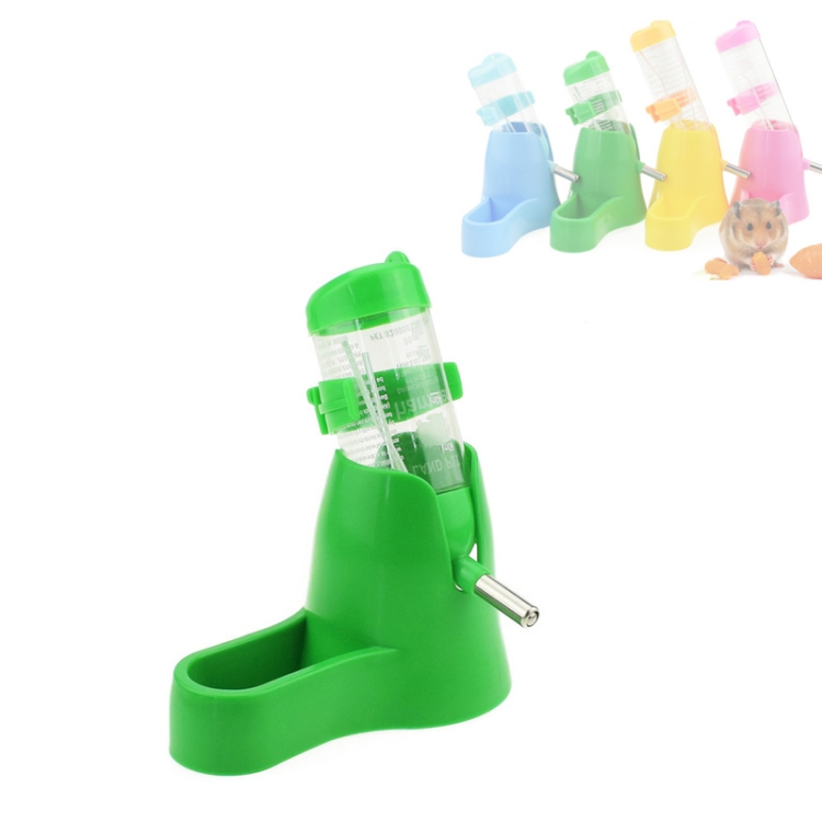 

125ml Hamster Special Plastic Drinking Fountain Pet Suppliests(Green)