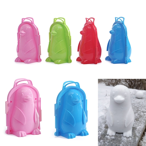 

Penguin 3D Snow & Sand Mould Tool Snow Ball Maker Kids Outdoor Sports Toy, Random Color Delivery