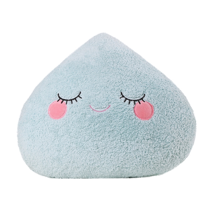 

Cuddly Soft Water Drop Pillow Plush Toy (Blue)