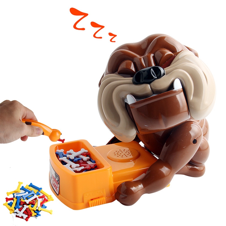 

Cartoon Creative Beware of the Dog Bite Hand Novelty Tricky Toys, Middle Size