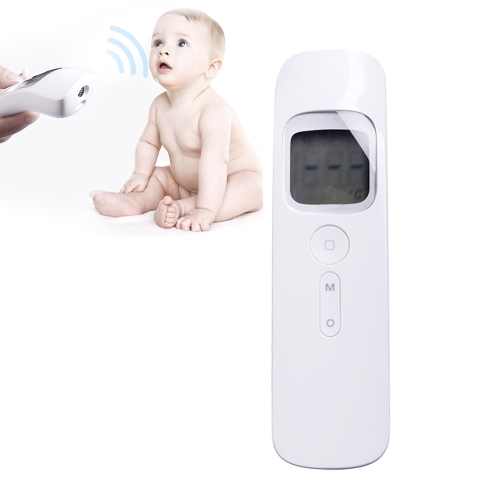 

HAMTOD J03 Non-contact Forehead Infrared Thermometer for Baby Kids Adults, 1 Second Measurement (White)