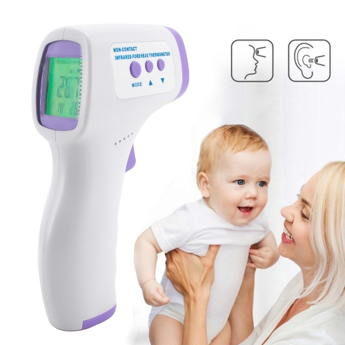 

F2 Non-contact Forehead Body Infrared Thermometer (Purple)