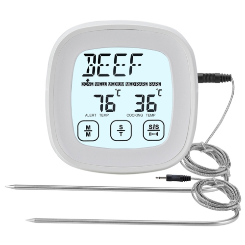 

TS-802A Kitchen Food Cooking BBQ Dual Probe Touch Screen Thermometer
