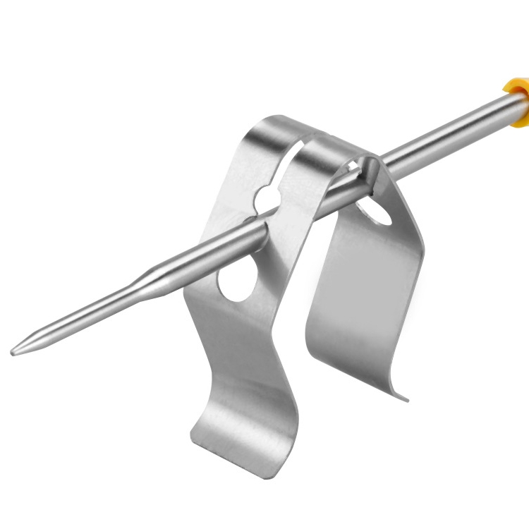 

Home Kitchen BBQ Grill Probe Holder, Specification: Three Hole Probe Holder