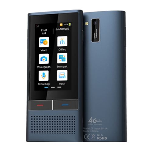 Boeleo BF301(W1 3.0) 2.8 inch Screen Smart Voice Translator for Business Travel 1GB+8GB Support 117 Languages Inter-Translation (Black)