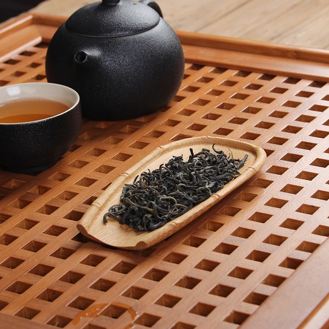 

Tea Set Accessories Handmade Natural Bamboo Root Tea Shovel (PJ181206-6)