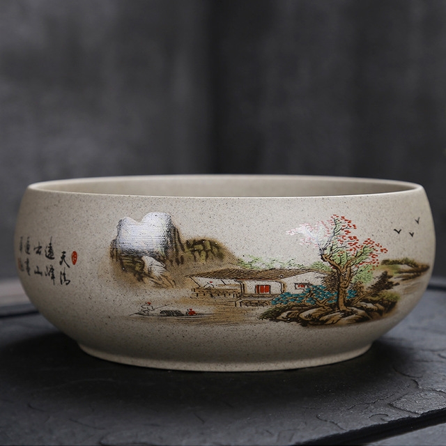 

Creative Vintage Stoneware Ceramic Tea Wash Tea Accessories (1)