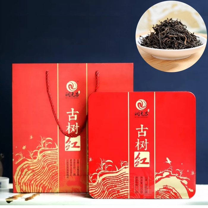 

RUNYUANCHANG Yunnan Ancient Trees Black Tea Tea-leaves, Capacity: 180g