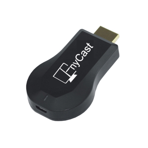 

EnyCast EC-MX18 Wireless WiFi Display Dongle Receiver RK3036 Dual Core Airplay Miracast DLNA 1080P HDMI TV Stick for iPhone, Samsung, and other Android Smartphones (Black)