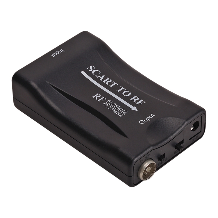 

SCART to RF Video Converter, Support RF67.25MHz, 61.25MHz