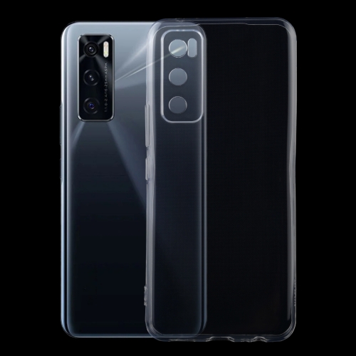 

For Vivo V20 SE 0.75mm Ultra-thin Transparent TPU Soft Protective Case