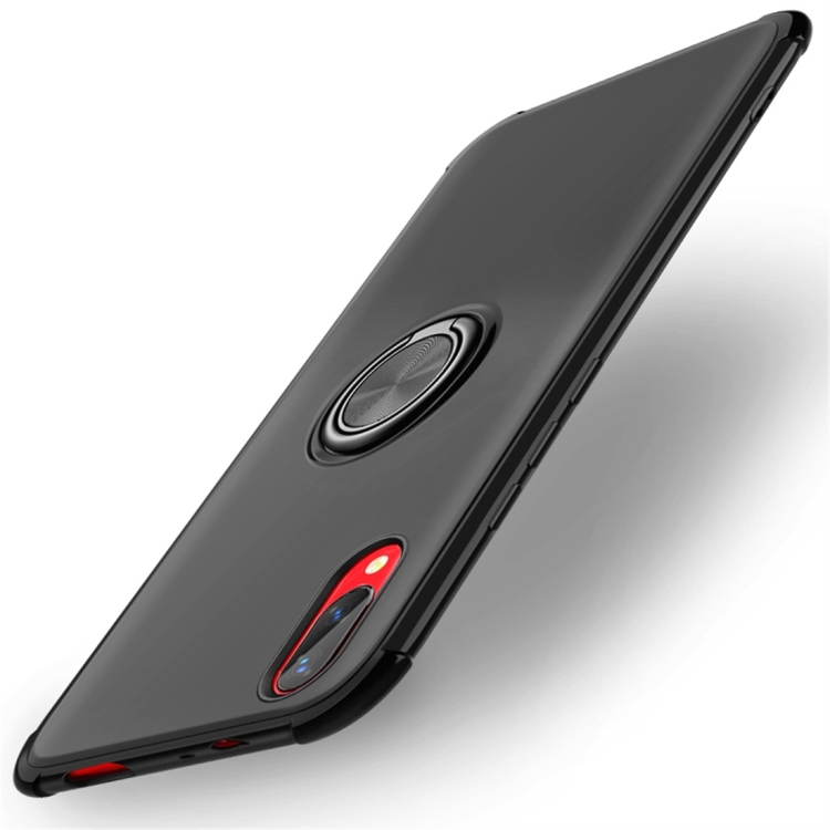 

Shockproof TPU Protective Case for Vivo NEX S, with Holder (Black)