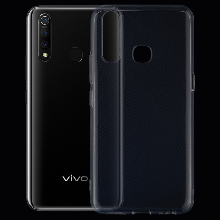 

0.75mm Ultrathin Transparent TPU Soft Protective Case for Vivo Z5X