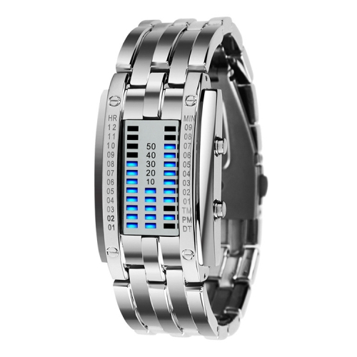 

SKMEI Multifunctional Female Outdoor Fashion Noctilucent Waterproof LED Digital Watch(White)