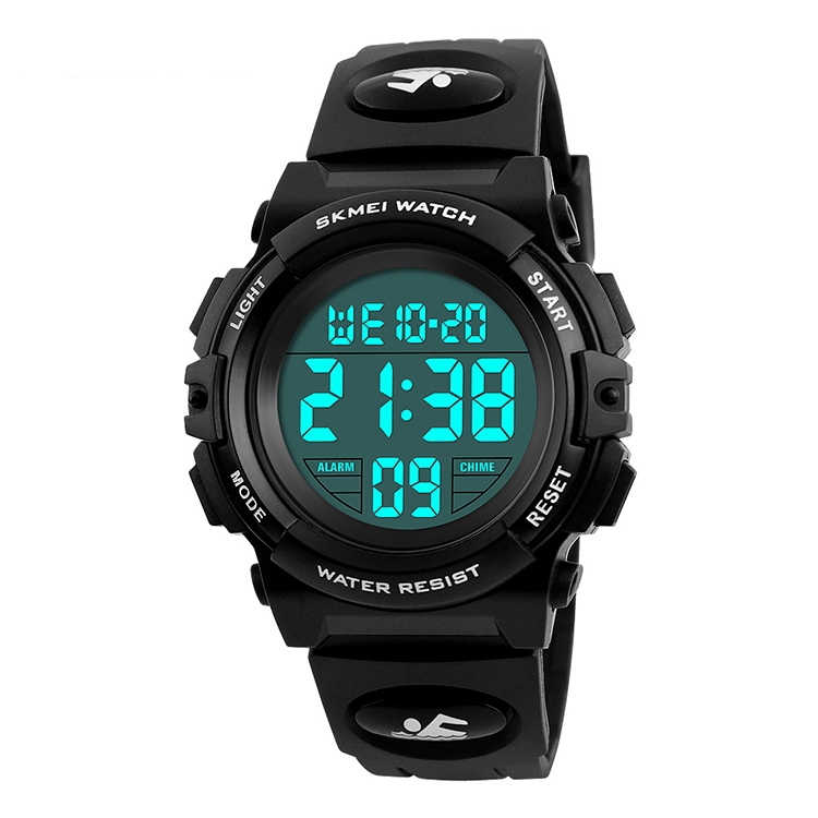 

SKMEI 1258 Multifunctional Outdoor Sports Noctilucent Waterproof Wrist Watch, Size: S(Black)