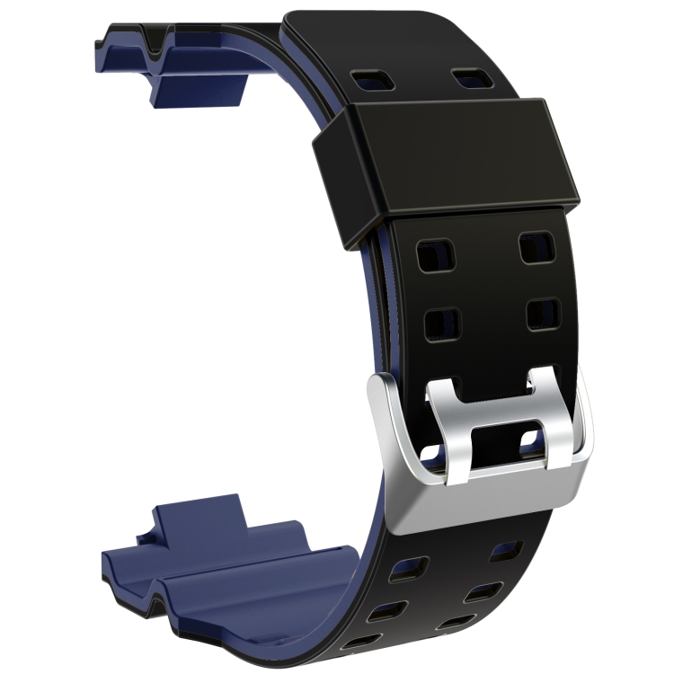 

For Casio GA100 Two-tone TPU Strap (Black Blue)