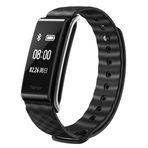 

Original Huawei Honor A2 0.96 inch OLED Screen Fitness Tracker Smart Wristband, IP67 Waterproof, Support Sports Mode / Heart Rate Monitor / Information Reminder / Sleep Monitor, iOS 8.0 Above & Android 4.4 Above System(Black)