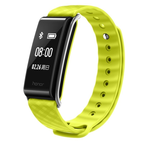 

Original Huawei Honor A2 0.96 inch OLED Screen Fitness Tracker Smart Wristband, IP67 Waterproof, Support Sports Mode / Heart Rate Monitor / Information Reminder / Sleep Monitor, iOS 8.0 Above & Android 4.4 Above System(Green)