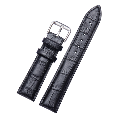 

Calfskin Detachable Watch Leather Wrist Strap, Specification: 12mm (Black)