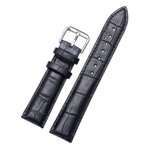 

Calfskin Detachable Watch Leather Wrist Strap, Specification: 14mm (Black)