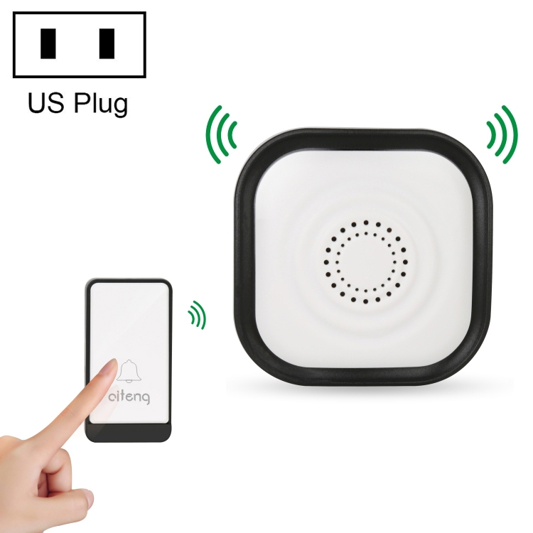 

AITENG V029J Wireless Batteryless WIFI Doorbell, US Plug