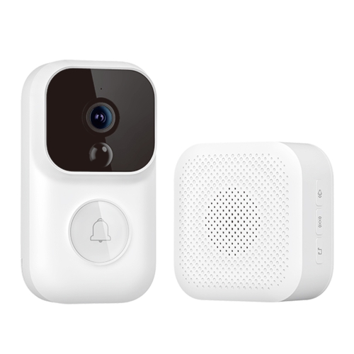 

Original Xiaomi Youpin Dingling Smart WIFI Video Visual Doorbell with Doorbell Receiver S Ver Set, Support Infrared Night Vision & Change Voice Intercom & Real-time Video Viewing(White)