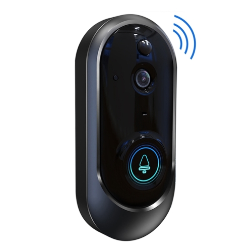 

M108 720P 6400mAh Smart WIFI Video Visual Doorbell,Support Phone Remote Monitoring & Real-time Voice Intercom (Black)