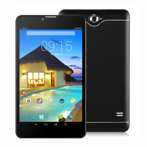 

T25 3G Phone Call Tablet PC, 7 inch, 512MB + 8GB, Android 4.4 MTK 6582 Quad Core 1.3GHz, Support WiFi / Bluetooth / OTG / G-sensor(Black)