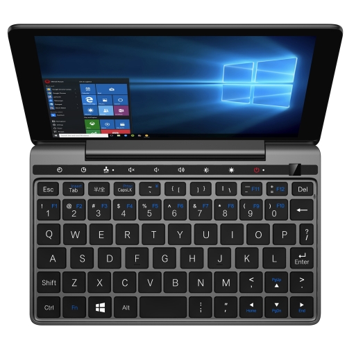 

GPD Pocket 2 Mini Laptop, 7.0 inch, 8GB+256GB, Windows 10 Intel Core m3-8100Y Dual Core 1.1-3.4Ghz, Support Dual Band WiFi & Bluetooth & TF Card(Black)