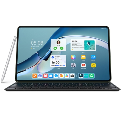 

Huawei MatePad Pro WGR-W19, 12.6 inch, 8GB+256GB, with Smart Magnetic Keyboard + Stylus, HarmonyOS 2 Hisilicon Kirin 9000E Octa Core up to 3.13GHz, Support Dual Rear Camera / Dual WiFi / BT / GPS, Not Support Google Play (Summer Populus)