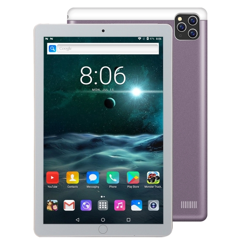 

BDF A10 3G Phone Call Tablet PC, 10 inch, 1GB+16GB, Android 5.1, MTK6592 Octa Core Cortex-A7, Support Dual SIM & Bluetooth & WiFi & GPS, EU Plug(Purple)