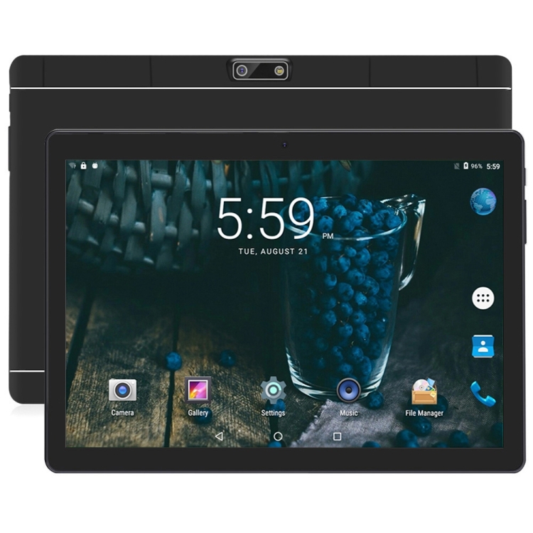 

BDF YLD 3G Phone Call Tablet PC, 10.1 inch, 2GB+32GB, Android 9.0, MTK8321 Octa Core Cortex-A7, Support Dual SIM & Bluetooth & WiFi & GPS, EU Plug(Black)