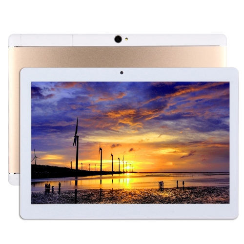 

3G Phone Call Tablet PC, 10.1 inch, 2GB+32GB, Android 7.0 MTK6580 Quad Core A53 1.3GHz, OTG, WiFi, Bluetooth, GPS(Gold)