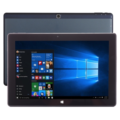 

T6 W1718 2 in 1 Tablet PC, 10.1 inch, 4GB+64GB, Windows 10 Intel Gemini Lake Celeron N4000 1.1GHz~2.6GHz, Support WiFi & BT & HDMI & Type-C, Keyboard Not Included (Black Blue)