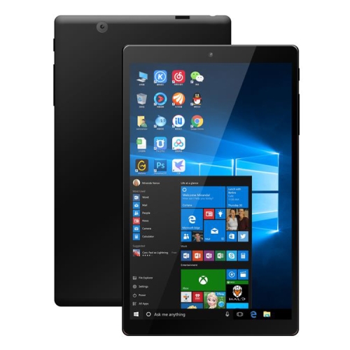

HSD8001 Tablet PC, 8 inch 2.5D Screen, 4GB+64GB, Windows 10, Intel Atom Z8300 Quad Core, Support TF Card & HDMI & Bluetooth & Dual WiFi, US Plug(Black)
