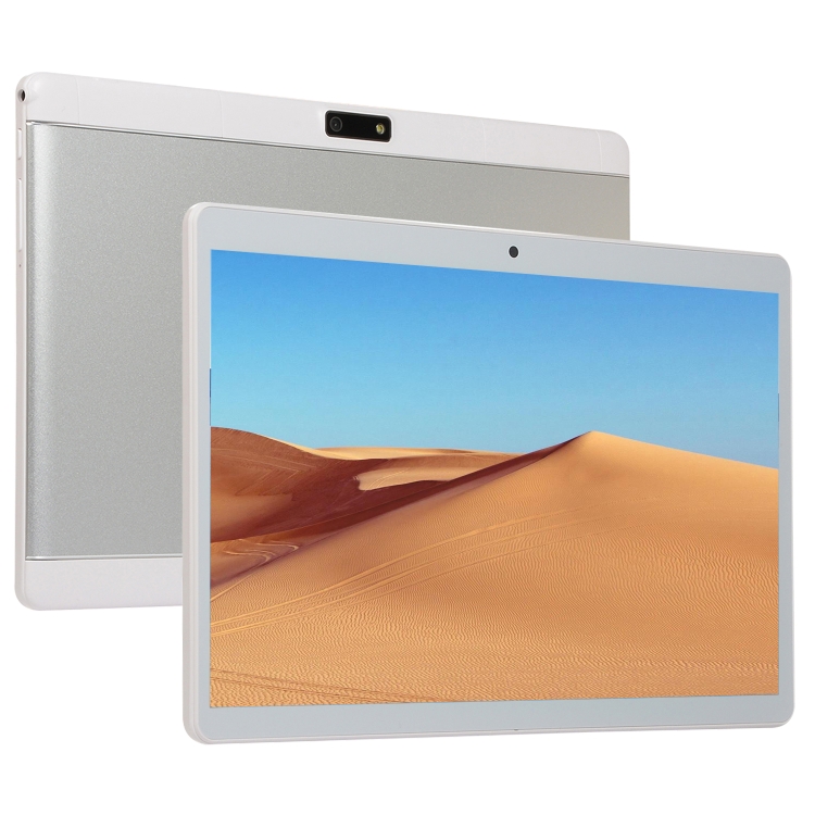 

3G Phone Call Tablet PC, 10.1 inch, 1GB+16GB, Android 5.0 MTK6582 Quad Core, Support Dual SIM / WiFi / Bluetooth / GPS / TF Card(Silver)