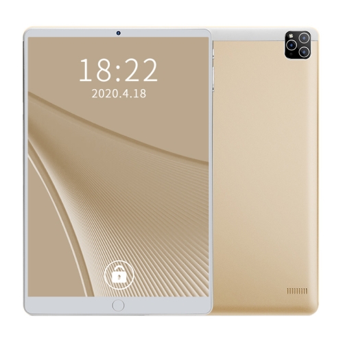 

4G Phone Call Tablet PC, 10.1 inch, 2GB+32GB, Android 9.0 MTK6739 Quad Core 1.6GHz, Dual SIM, WiFi, Bluetooth (Gold)