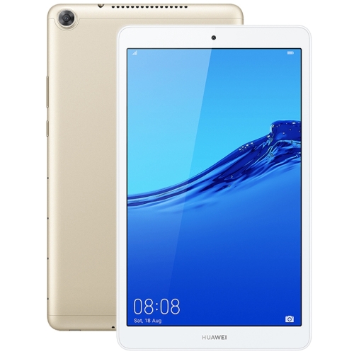 

Huawei Mediapad M5 lite JDN2-W09 WiFi, 8 inch, 4GB+64GB, AI Voice-Control & Face Identification, Android 9.0 Hisilicon Kirin 710 Octa Core, Support Bluetooth & G-sensor & GPS, Not Support Google Play(Gold)