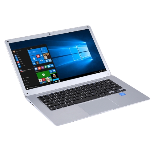 

H141-2 Ultrabook, 14.1 inch, 6GB+64GB, Windows 10 Professional Edition Intel N3060 or Intel N3050 or N3350 Quad Core Up to 1.92Ghz, Random CPU Delivery, Support TF Card & Bluetooth & WiFi, US/EU Plug(Silver)