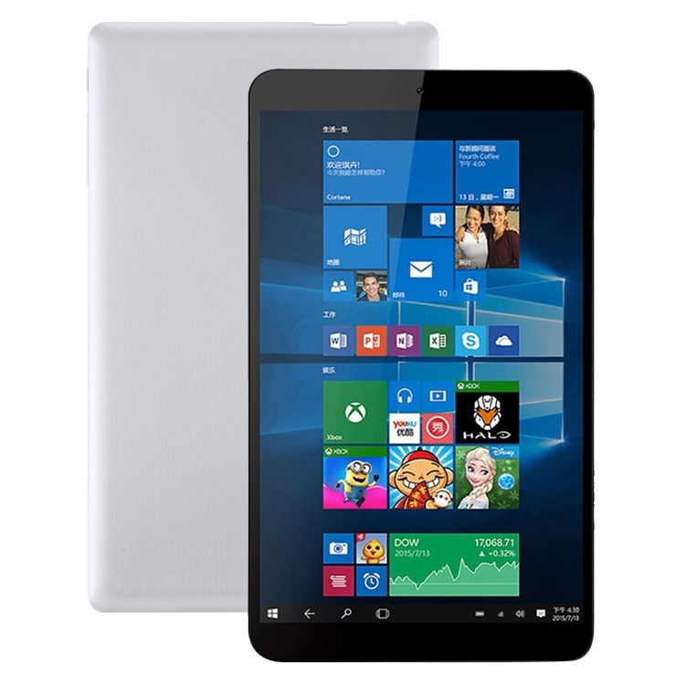 

HSD8001 Tablet PC, 8 inch, 4GB+64GB, Windows 10, Intel Atom Z8350 Quad Core, Support TF Card & HDMI & Bluetooth & Dual WiFi (Silver)