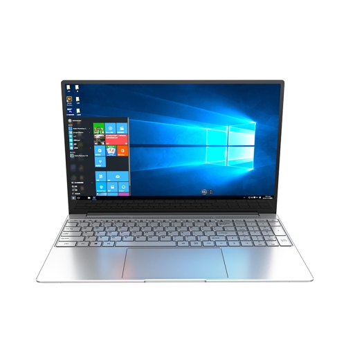 

HONGSAMDE F158G Notebook, 15.6 inch, 8GB+256GB, Windows 10 Intel Core i3-6157U Dual Core Up to 2.40 GHz, Support TF Card & Bluetooth & WiFi & Micro HDMI, US Plug (Silver)