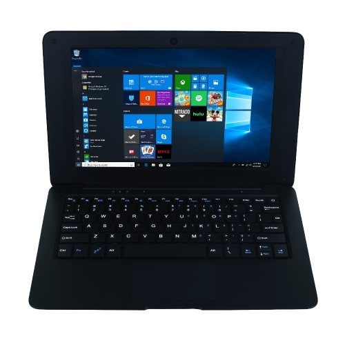 

3350 10.1 inch Laptop, 6GB+64GB, Windows 10 OS, Intel Celeron N3350 Dual Core CPU 1.1-2.4Ghz, Support & Bluetooth & WiFi & HDMI, EU Plug(Black)