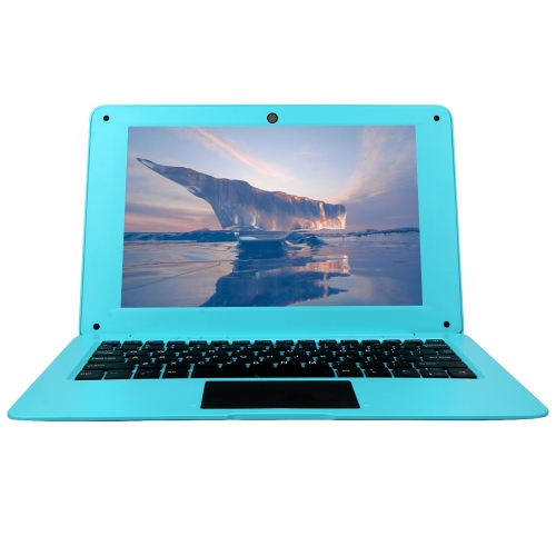 

A64 10.1 inch Laptop, 2GB+32GB, Android 7.1, Allwinner A64 Quad Core CPU 1.3Ghz, Support Bluetooth & WiFi & HDMI, EU Plug(Blue)