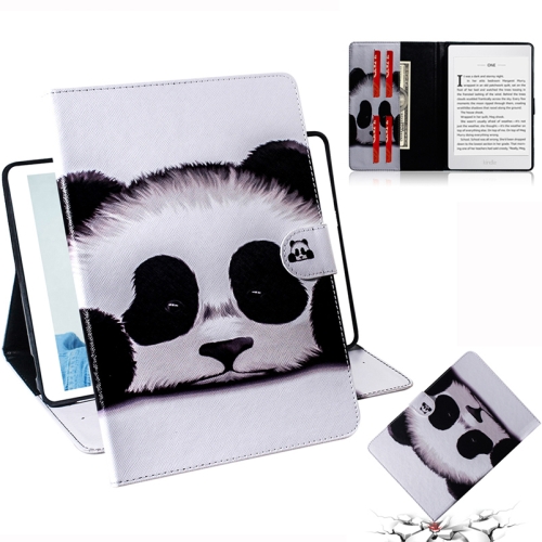 

Panda Pattern Horizontal Flip Leather Case for Amazon Kindle Paperwhite 4 (2018) / 3 / 2 / 1, with Holder & Card Slot & Wallet