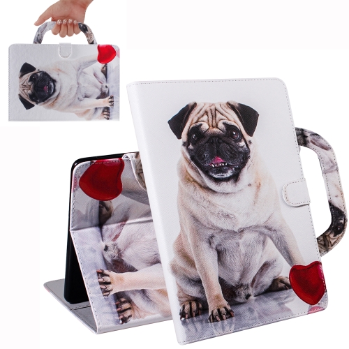 

Dog Pattern Horizontal Flip Leather Case for Huawei MediaPad T5, with Holder & Card Slot & Wallet