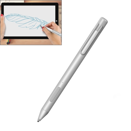 

CHUWI HiPen 1024 Levels of Pressure Sensitivity Dual-chip Metal Body Active Stylus Pen with Auto Sleep Function for HiPad X (WMC8907B) (Silver)