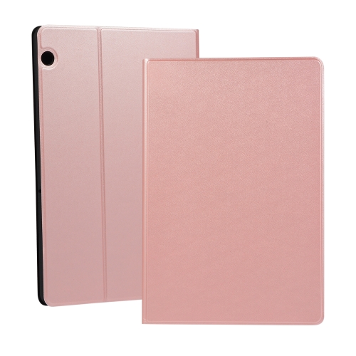 

Universal Spring Texture TPU Protective Case for Huawei MediaPad T5, with Holder(Rose Gold)